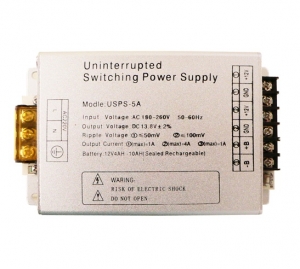 12VDC 5 Amp Aluminium Crust Uninterruptible Power Supply