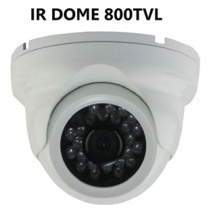 Vandalproof IR Dome Camera 800TVL