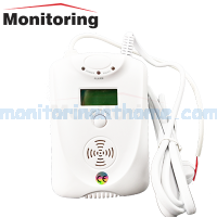 ตัวจับแก๊สรั่ว-ควันเสีย Carbon Monoxide+Gas Leakage Detector