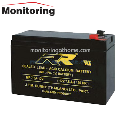 Battery 12V7.5Ah แบตเตอรี่เครื่องสำรองไฟ 12โวลท์ 7.5แอมป์