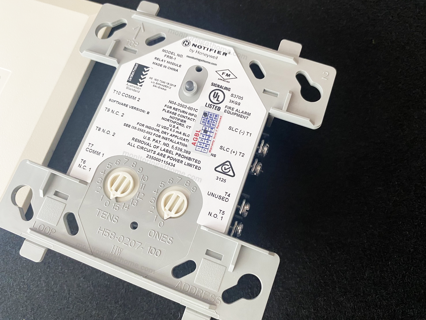 Addressable Rlay Modlue FRM-1 Relay Control Module อุปกรณ์โมดูลระบุตำแหน่ง Addressable Module