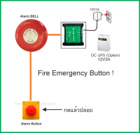 emergency fire alarm bell